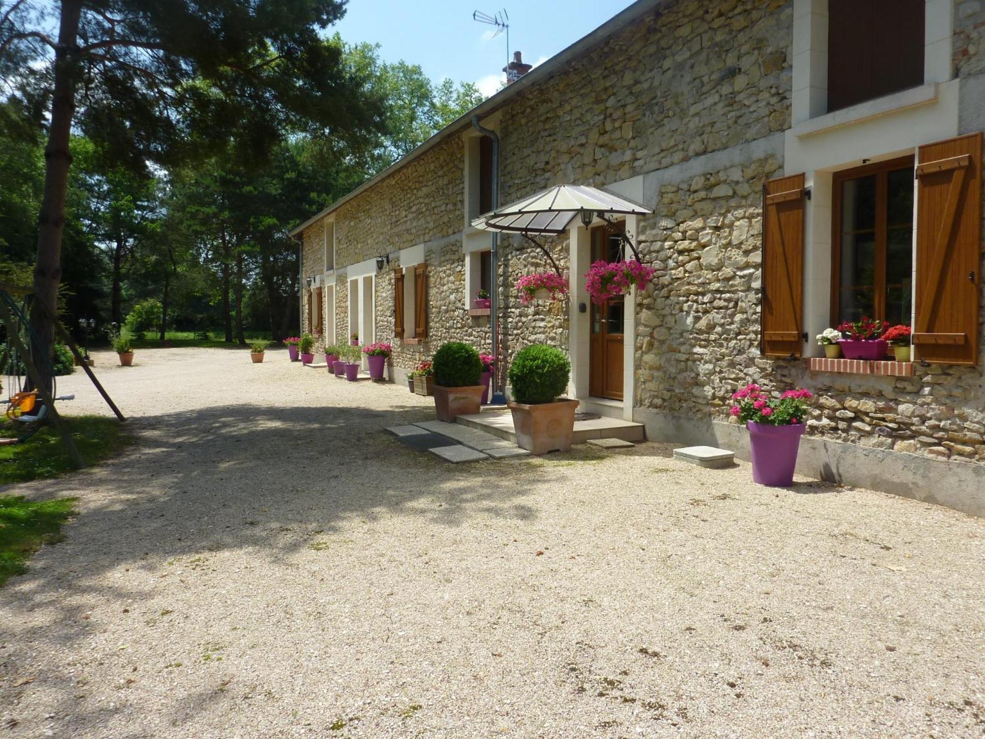 Chambres D'Hotes De La Junchere Saint-Hilaire-de-Court ภายนอก รูปภาพ